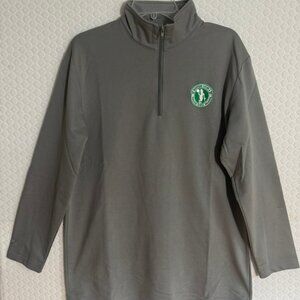 Boston Celtics Season Ticket Holder Quarter Zip Long Sleeve Pullover Sz XL EUC